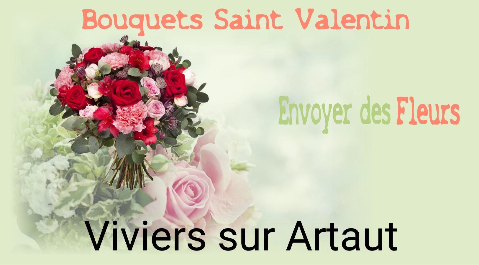 Roses de Saint-Valentin livrées à Viviers-sur-Artaut